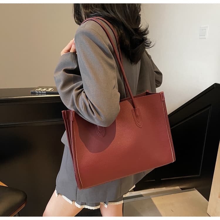 ビジネスバッグ レディース 上品シンプル 職人技トートバッグ