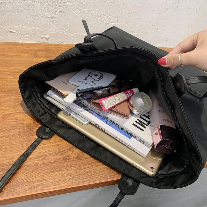 ビジネスバッグ レディース 上品シンプル 大容量撥水トートバッグ