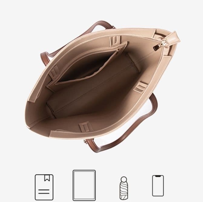 ビジネスバッグ レディース 上質シンプル仕事用トートバッグ